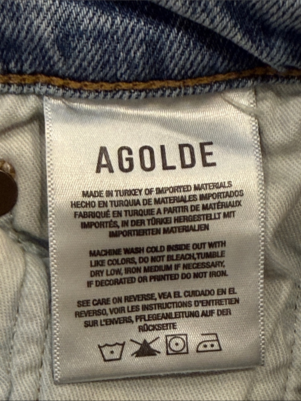 AGOLDE Jeans Bundle Size 26 Nico 90s Pinch High Rise - Picture 10 of 16